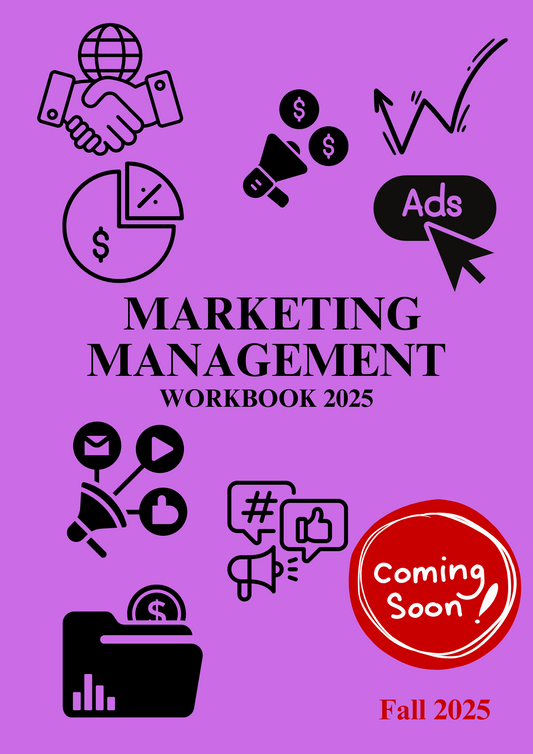 Marketing Management Workbook